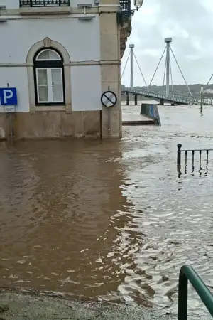 Cheias em Alcácer do Sal